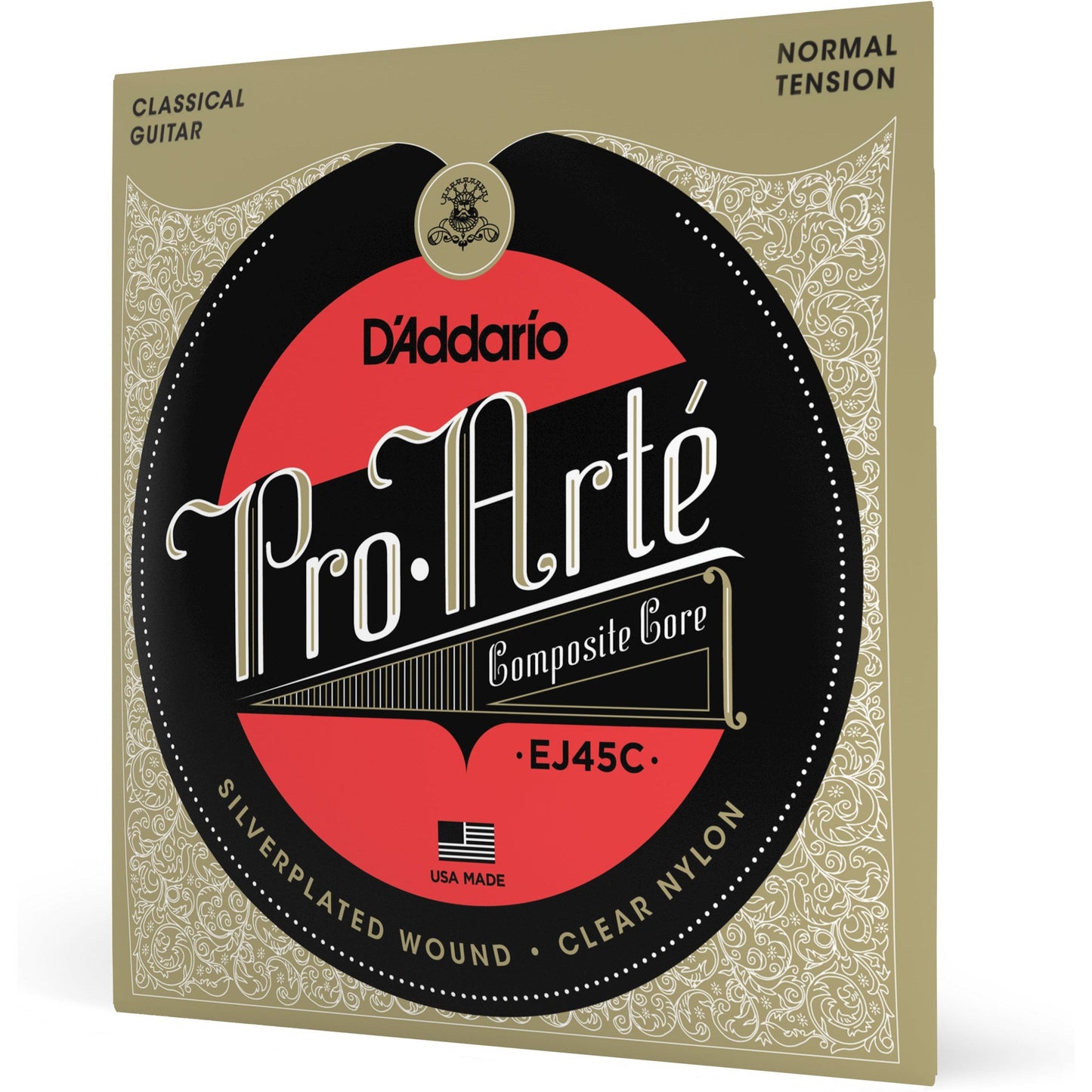 D'Addario EJ45C Pro-Arte Composite Classical Guitar Strings, Normal Tension