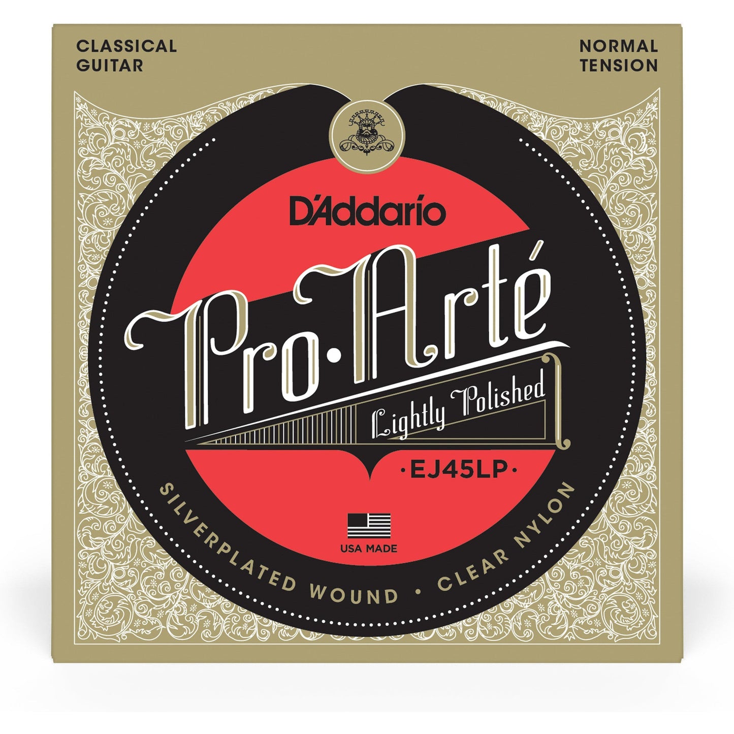 D'Addario EJ45LP Pro-Arte Composite Classical Guitar Strings, Normal Tension