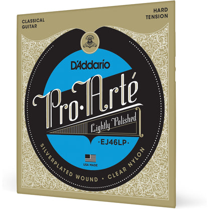 D'Addario EJ46LP Pro-Arte Composite Classical Guitar Strings, Hard Tension