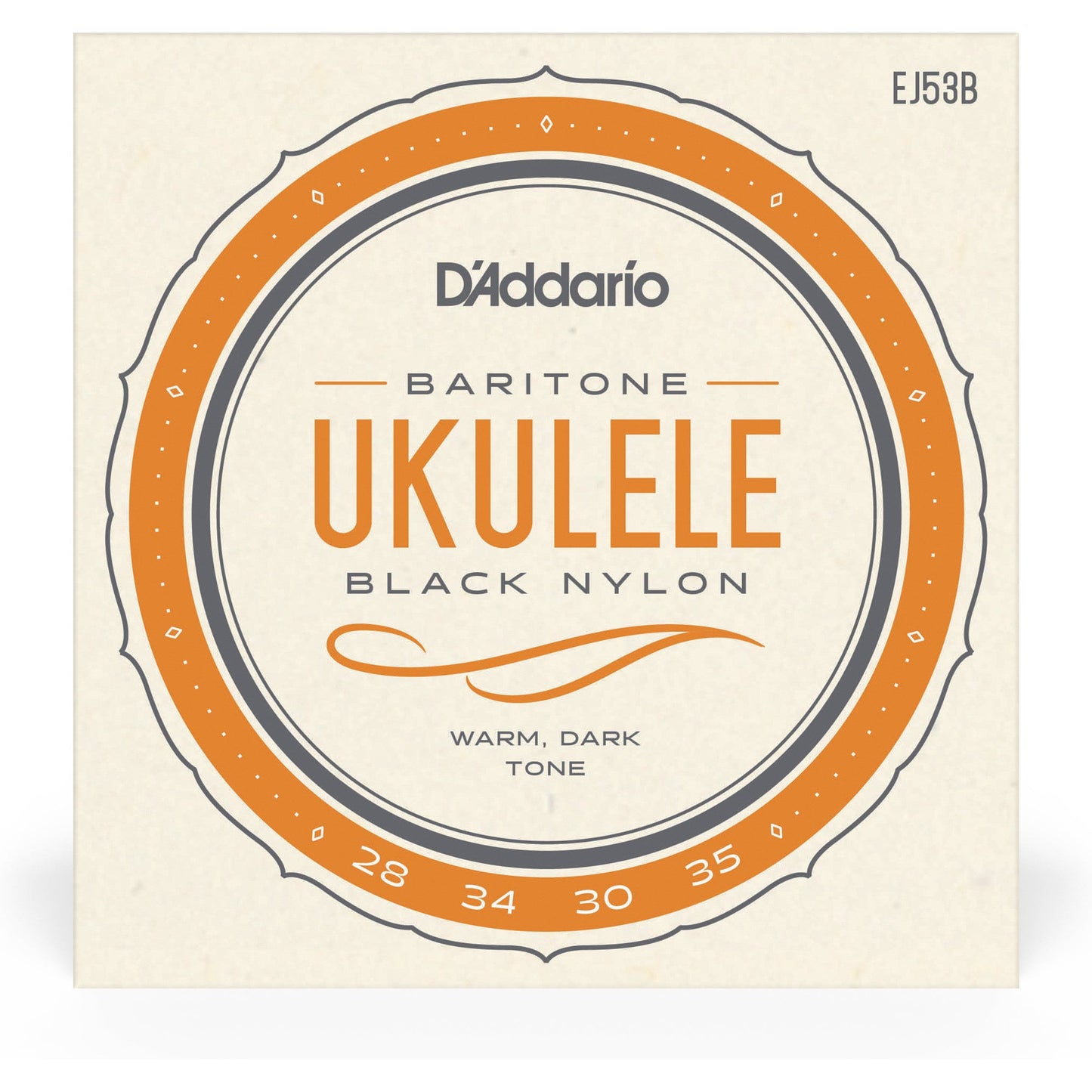 D'Addario EJ53B Pro-Arté Rectified Ukulele Strings, Baritone