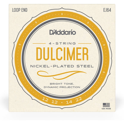 D'Addario EJ64 4-String Dulcimer Strings