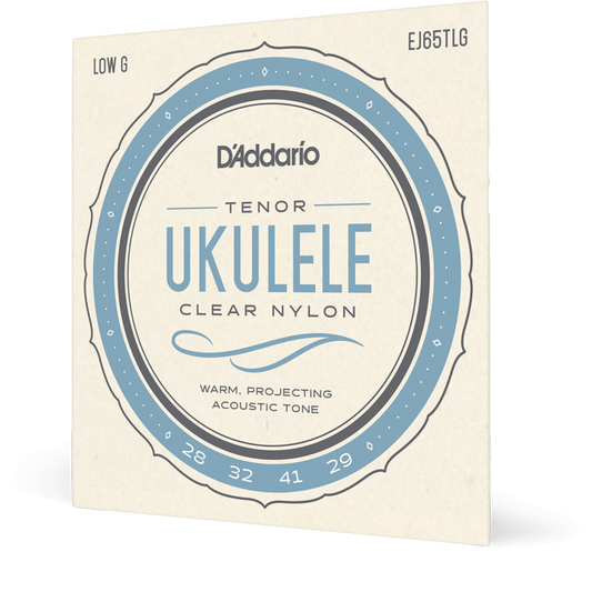 D'Addario Pro-Arte Custom Extruded Nylon Ukulele Strings – Tenor (Low G)