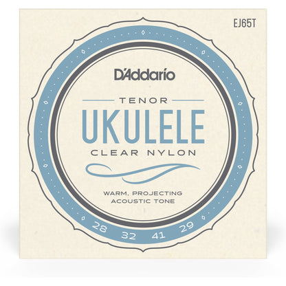 D'Addario EJ65T Pro-Arté Custom Extruded Nylon Ukulele Strings, Tenor