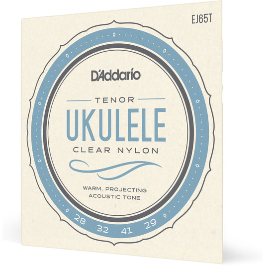 D'Addario EJ65T Pro-Arté Custom Extruded Nylon Ukulele Strings, Tenor