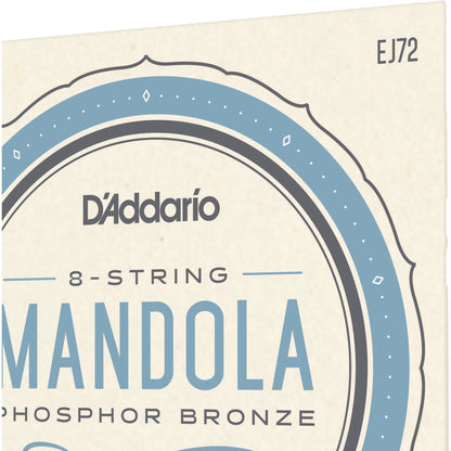 D'Addario EJ72 Phosphor Bronze Mandola Strings, Light, 14-49