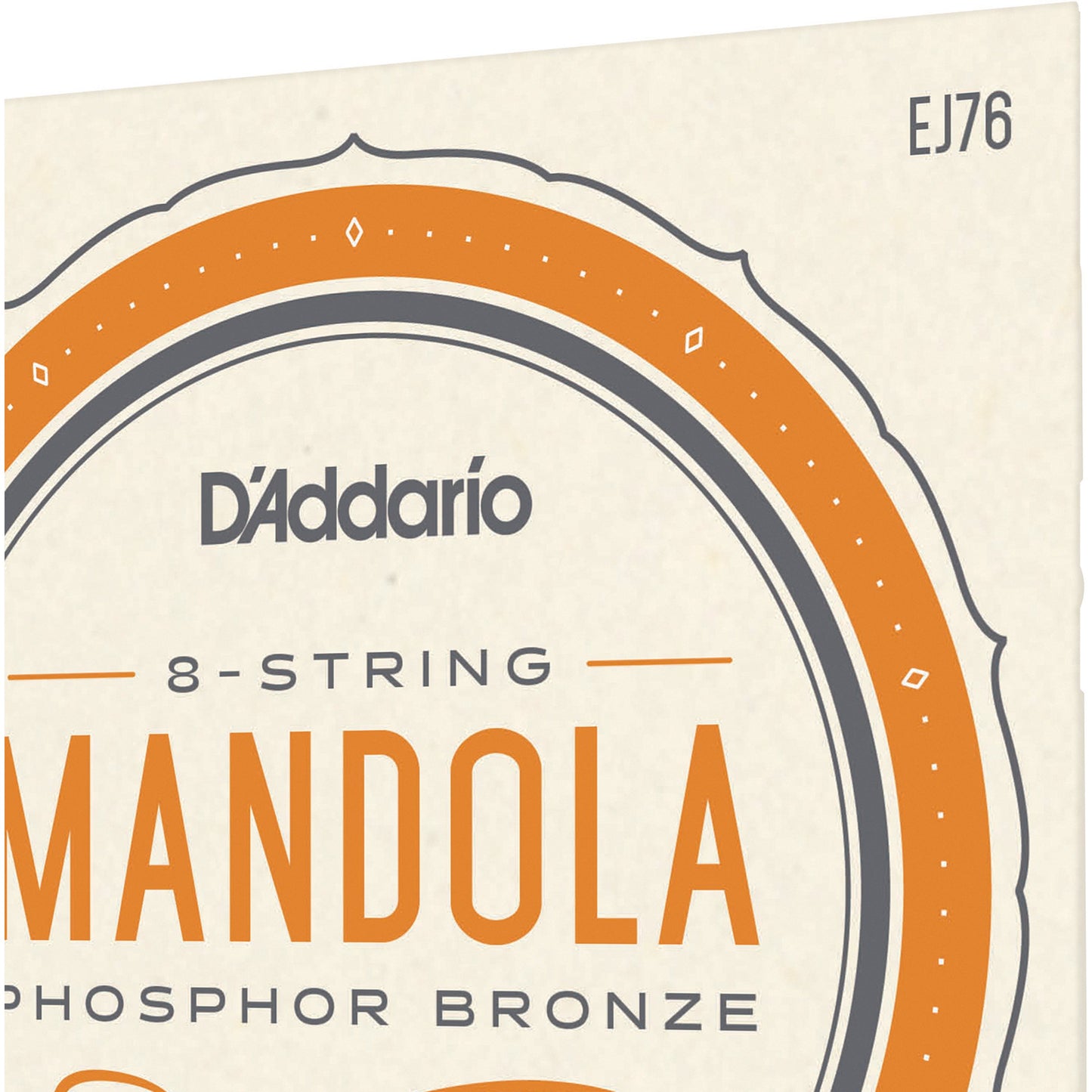 D'Addario EJ76 Phosphor Bronze Mandola Strings, Medium, 15-52