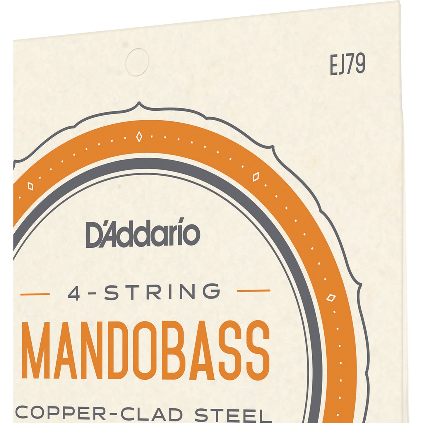 D'Addario J79 Copper Mandobass Strings, 49-130