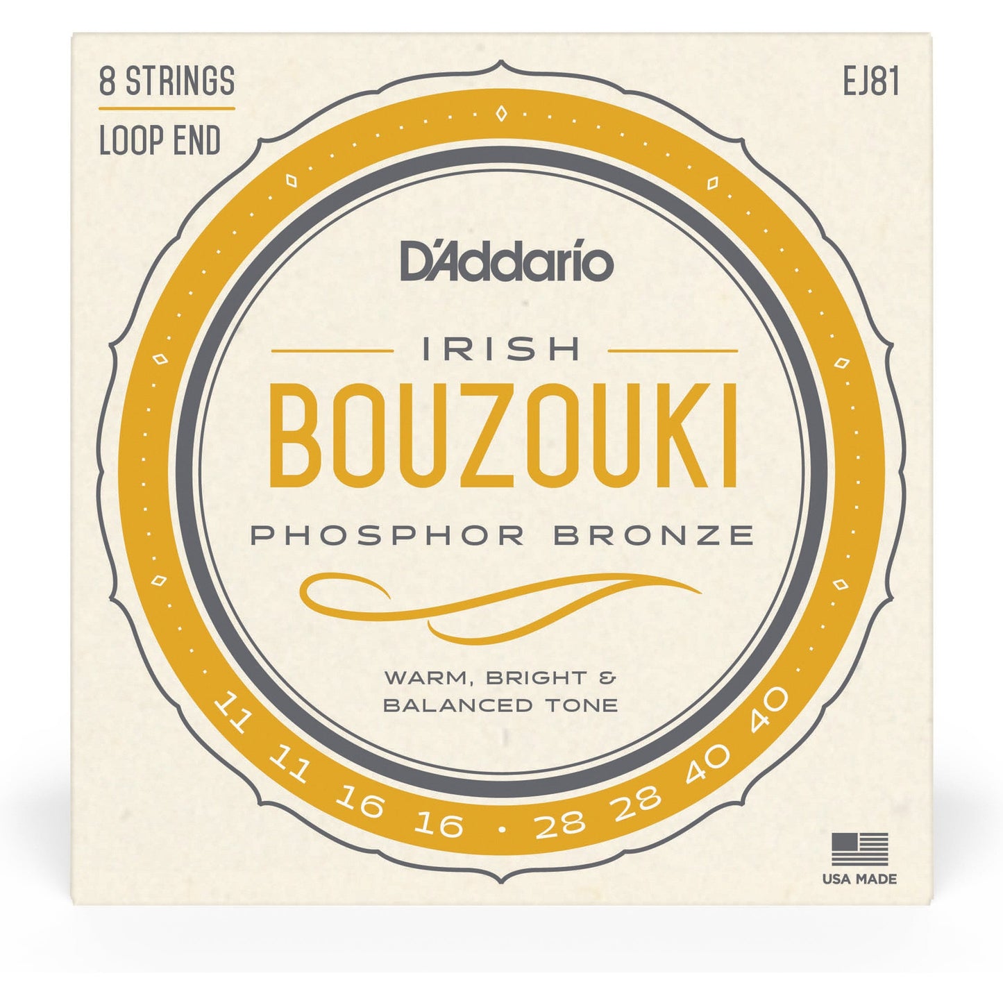 D'Addario EJ81 Irish Bouzouki Strings