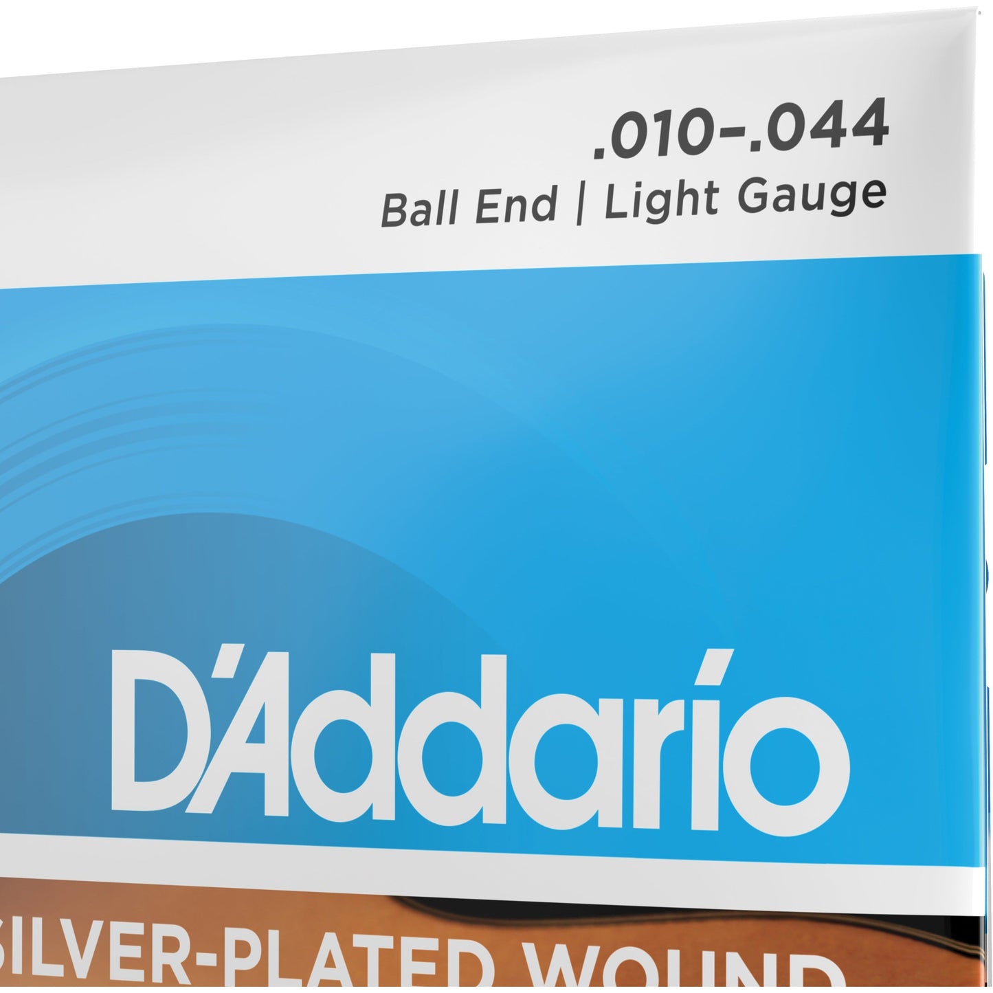 D'Addario EJ83L Gypsy Jazz Acoustic Guitar Strings, Ball End, Light, 10-44