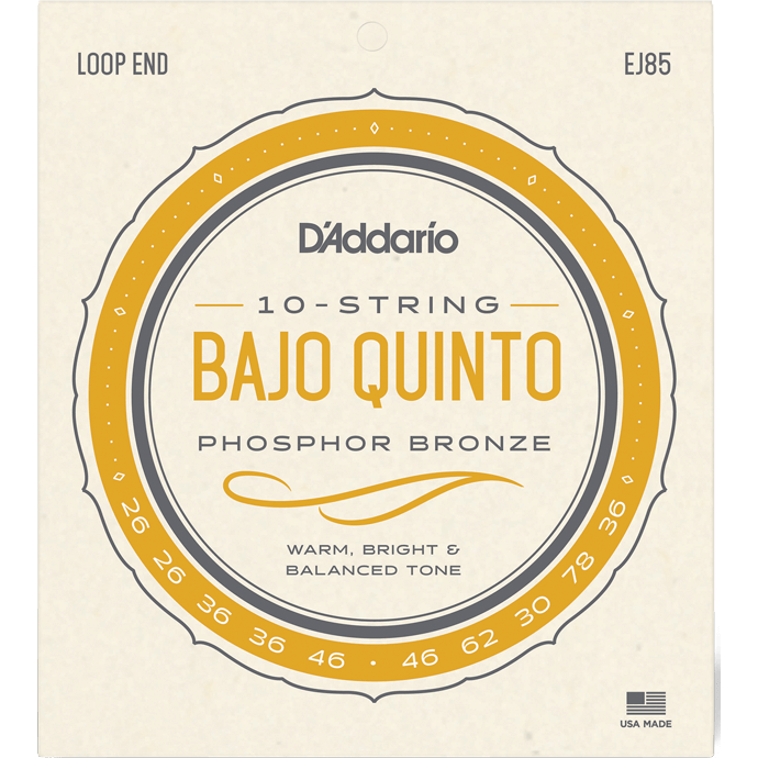 D'Addario Bajo Quinto Strings