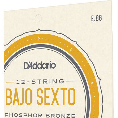 D'Addario EJ86 Bajo Sexto Strings