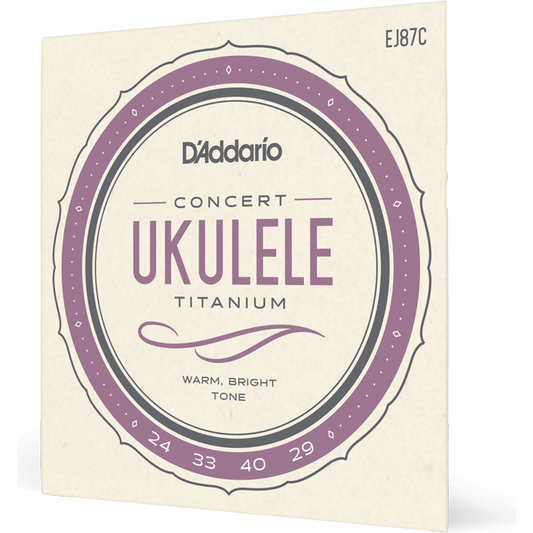 D'Addario Titanium Ukulele Strings – Concert