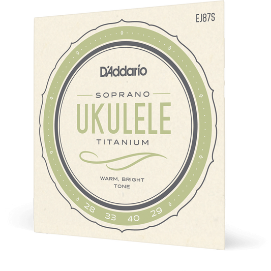 D'Addario Titanium Ukulele Strings – Soprano