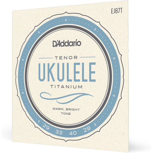 D'Addario EJ87T Titanium Ukulele Strings, Tenor