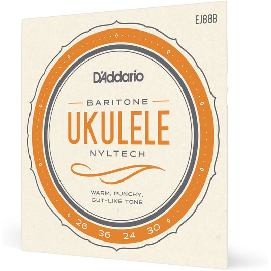 D'Addario EJ88B Nyltech Ukulele Strings, Baritone