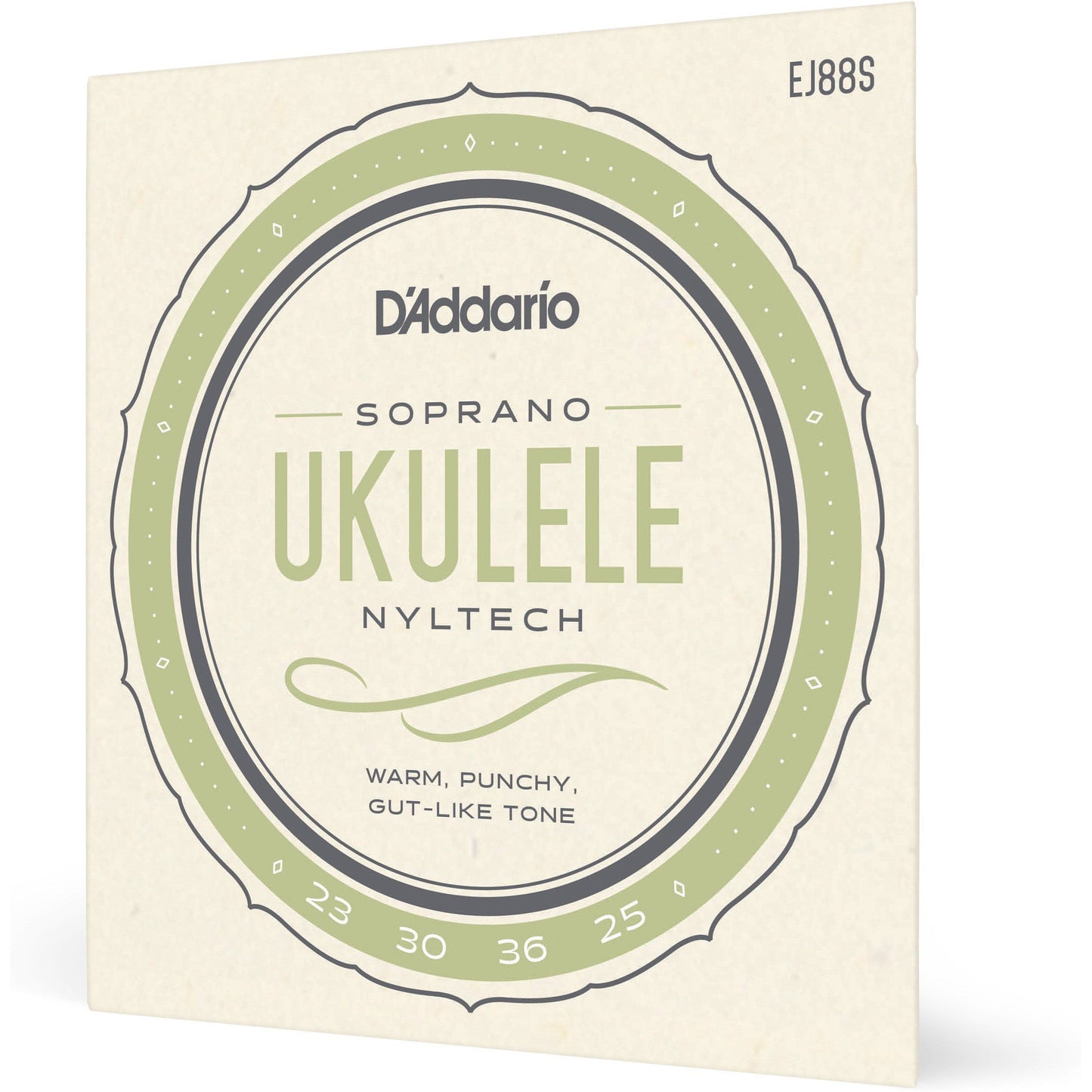 D'Addario EJ88S Nyltech Ukulele Strings, Soprano