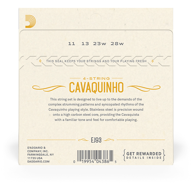 D'Addario Cavaquinho Strings