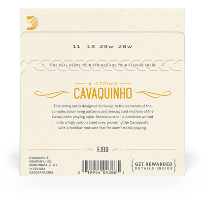 D'Addario Cavaquinho Strings