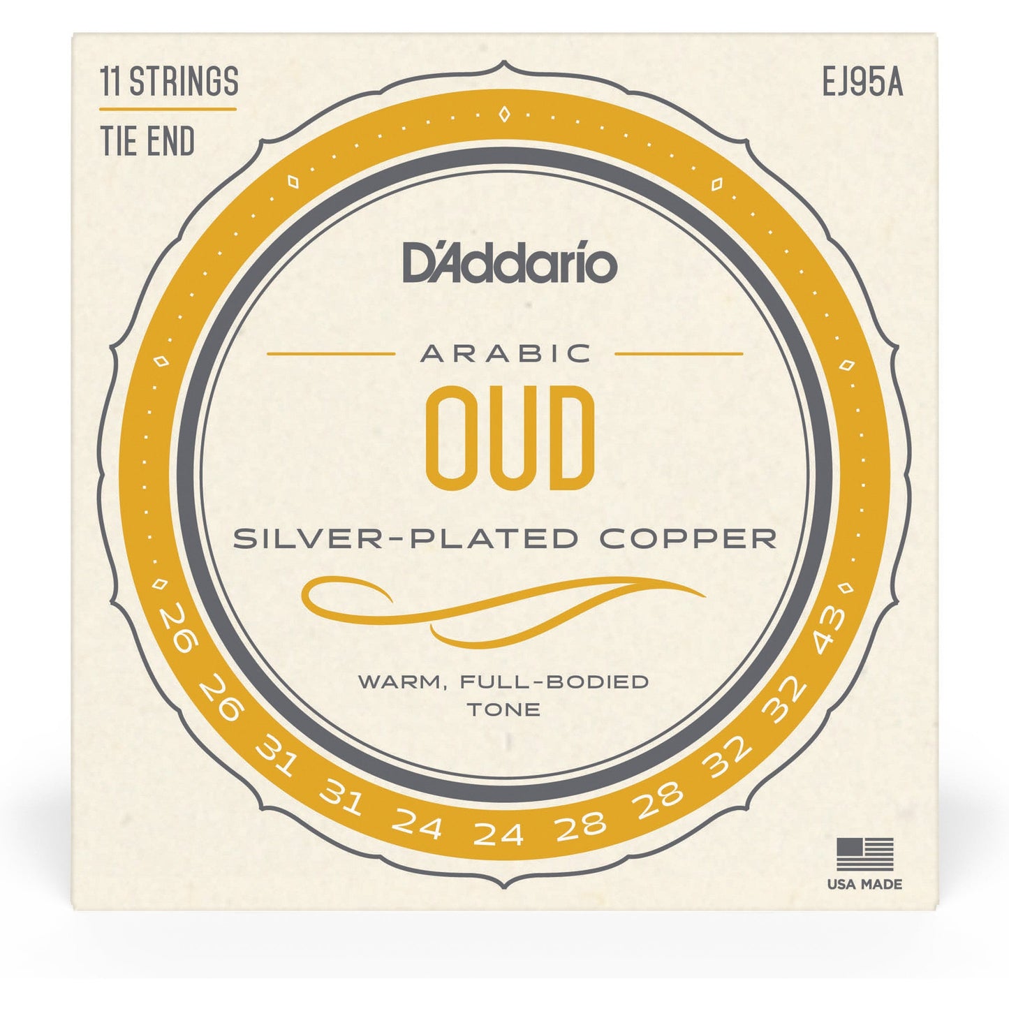 D'Addario EJ95A Arabic Oud Strings