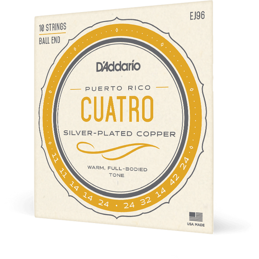 D'Addario Cuatro-Puerto Rico Strings