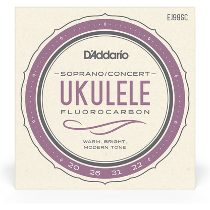 D'Addario EJ99SC Pro-Arté Carbon Ukulele Strings, Soprano / Concert