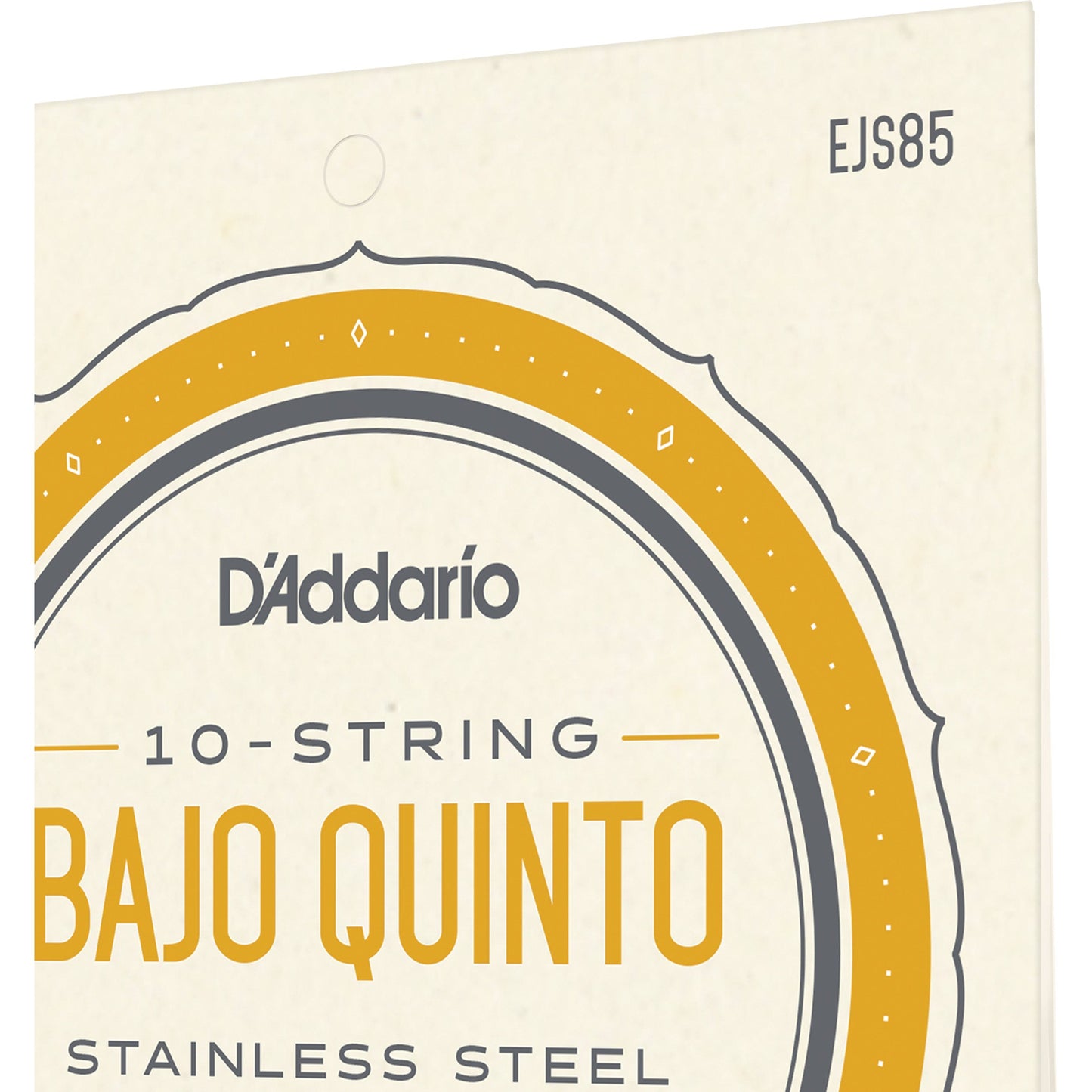 D'Addario EJS85 Bajo Quinto Stainless Steel Strings