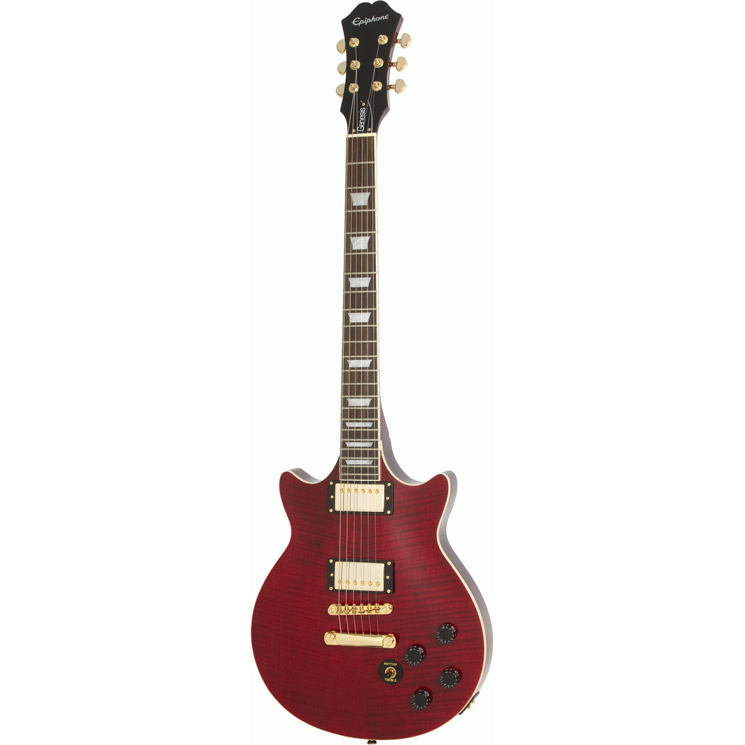 Epiphone Genesis-II DC PRO Black Cherry