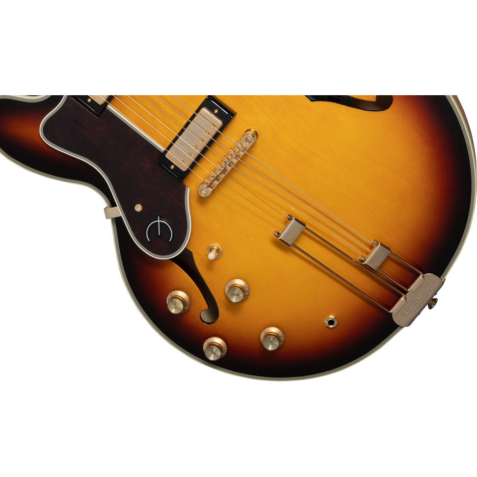 Epiphone Sheraton Frequensator Vintage Sunburst (Left Handed)