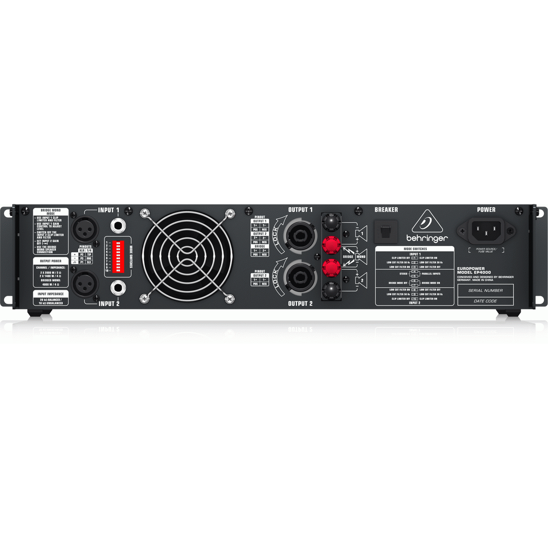 Behringer Europower EP4000 PA Amplifier