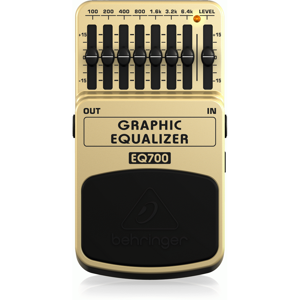 Behringer EQ700 7-Band Graphic Equalizer Pedal