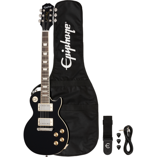 Epiphone Power Players Guitar Pack Les Paul Dark Matter Ebony