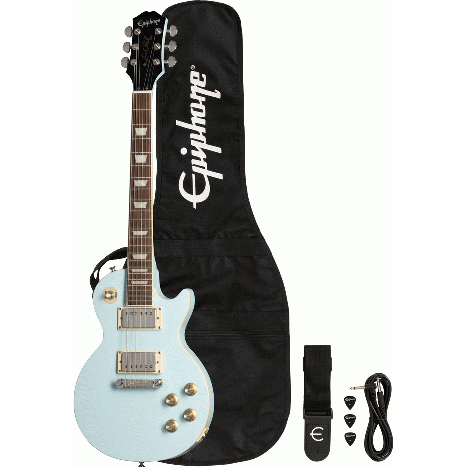 Epiphone Power Players Guitar Pack Les Paul Ice Blue