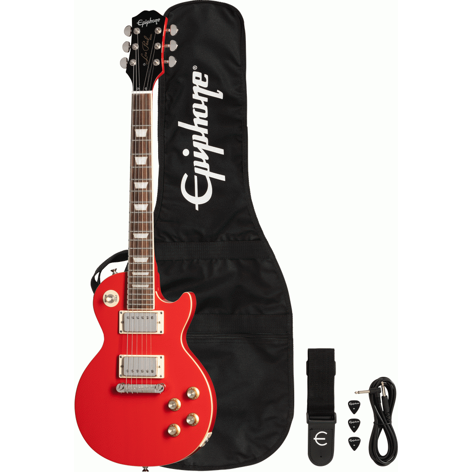 Epiphone Power Players Guitar Pack Les Paul Lava Red