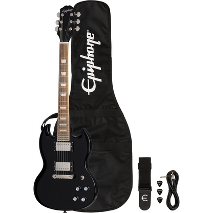 Epiphone Power Players Guitar Pack SG Dark Matter Ebony