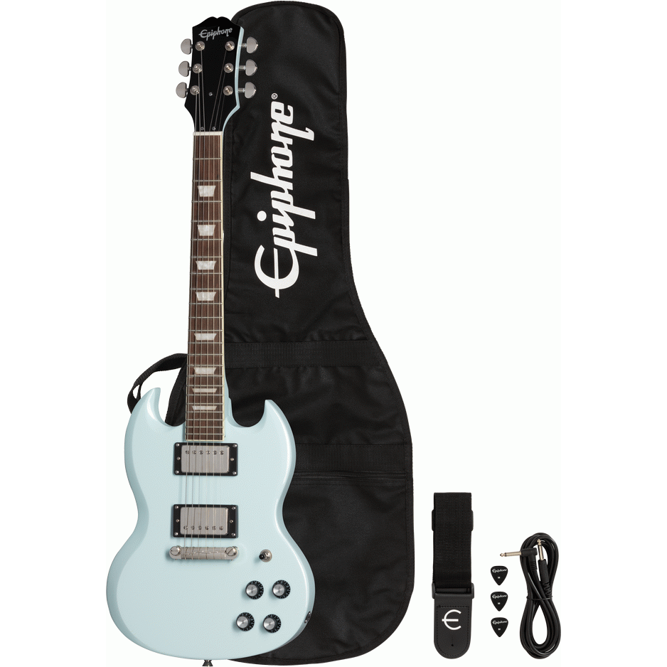 Epiphone Power Players Guitar Pack SG Ice Blue