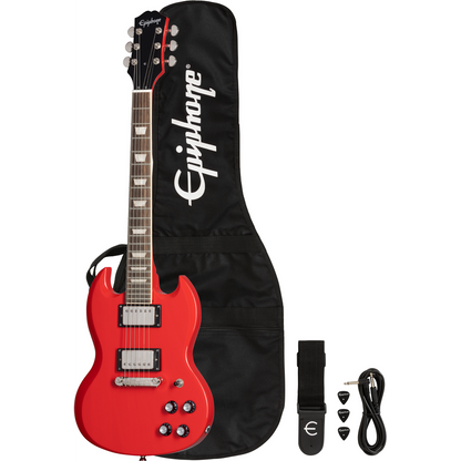 Epiphone Power Players Guitar Pack SG Lava Red