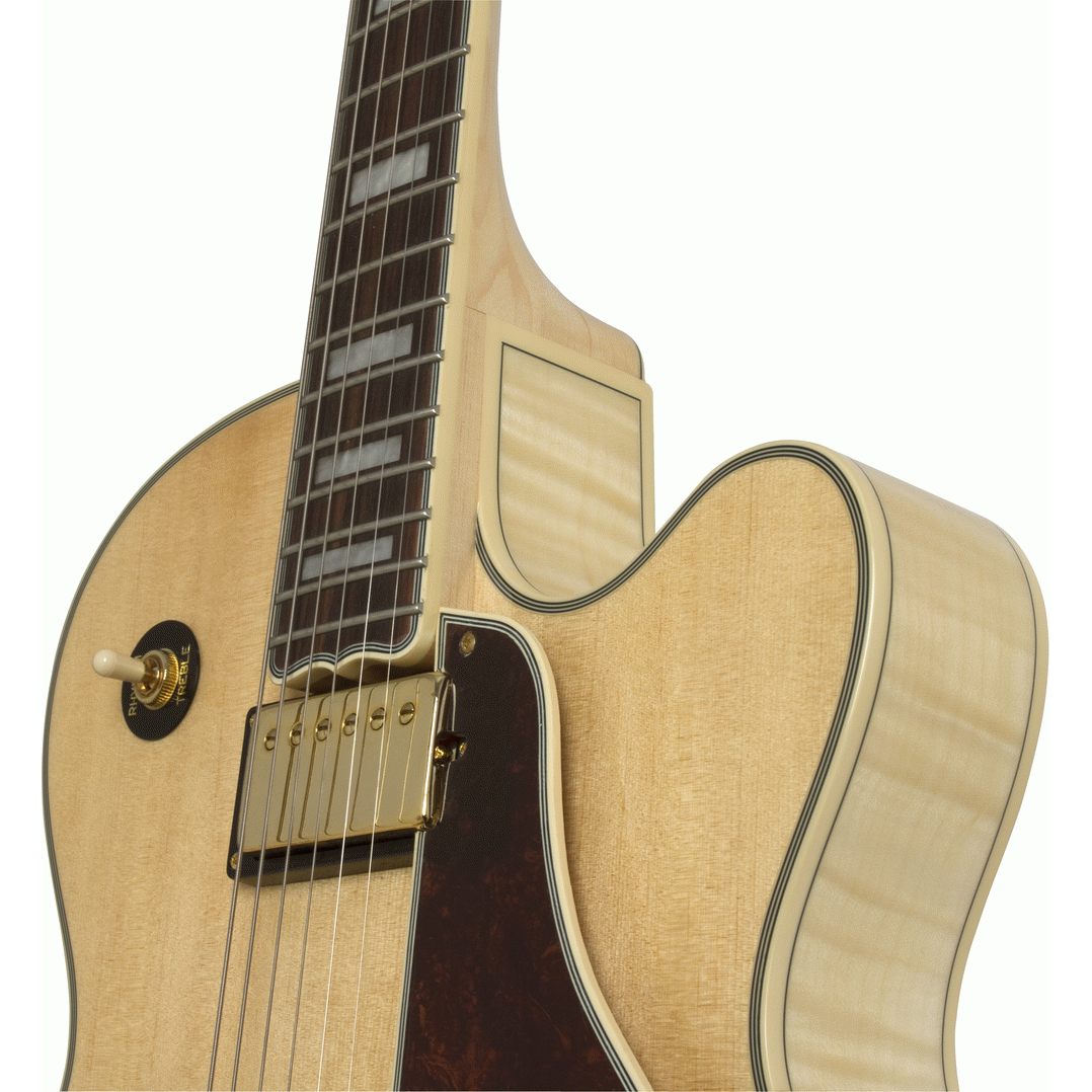 Epiphone "Joe Pass" EMPEROR-II PRO Vintage Natural