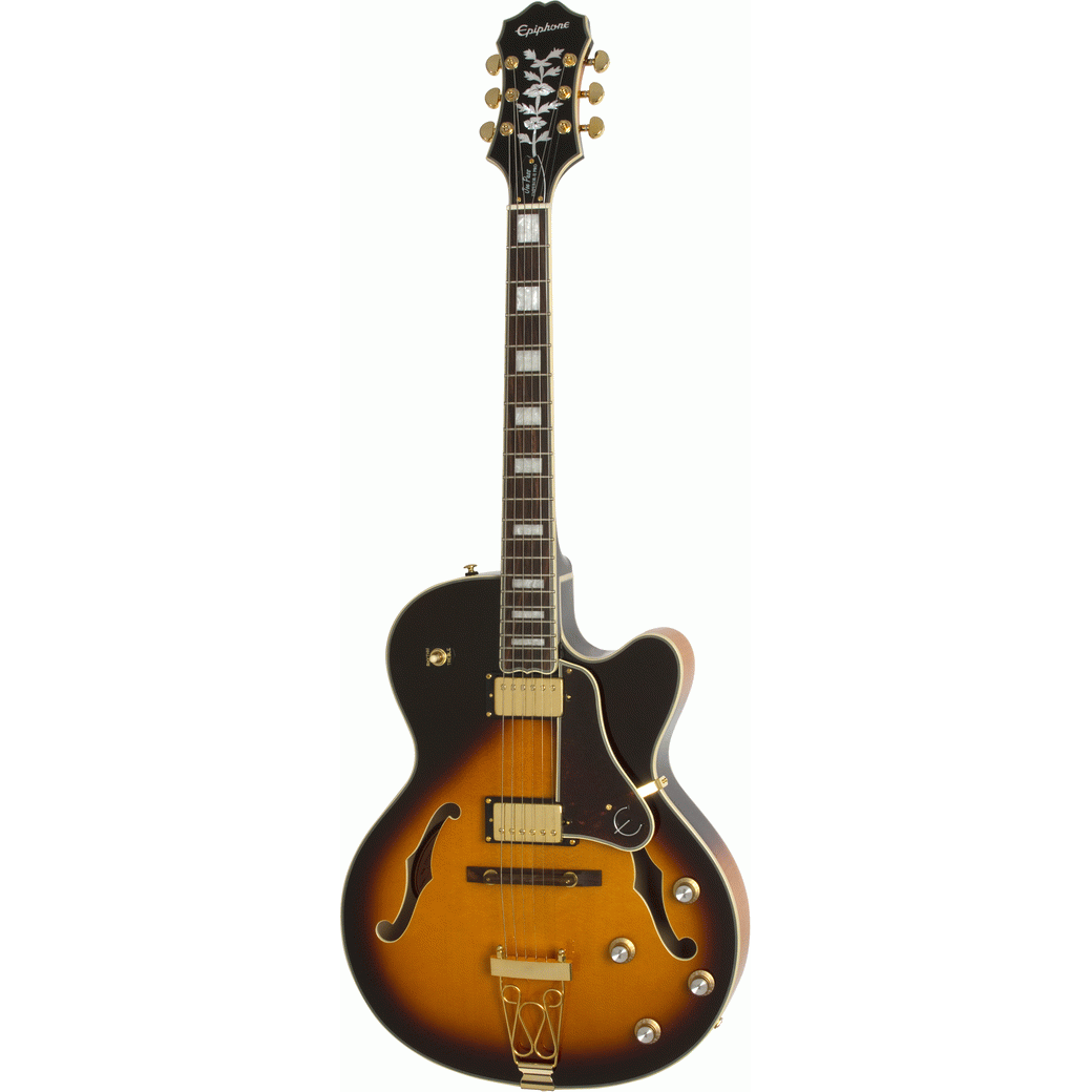 Epiphone "Joe Pass" EMPEROR-II PRO Vintage Sunburst