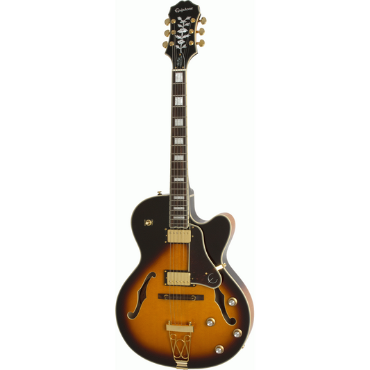 Epiphone "Joe Pass" EMPEROR-II PRO Vintage Sunburst