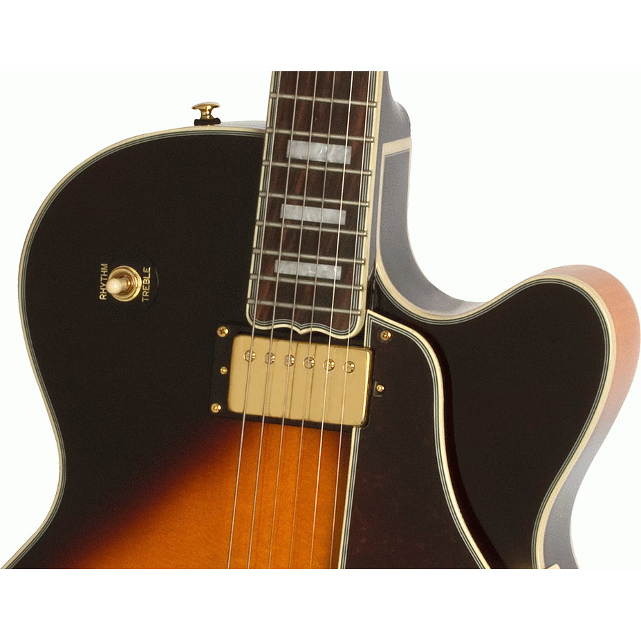 Epiphone "Joe Pass" EMPEROR-II PRO Vintage Sunburst