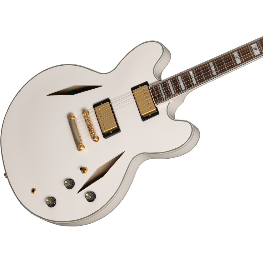 Epiphone Emily Wolfe "White Wolfe" Sheraton Aged Bone White (Including EpiLite Case)