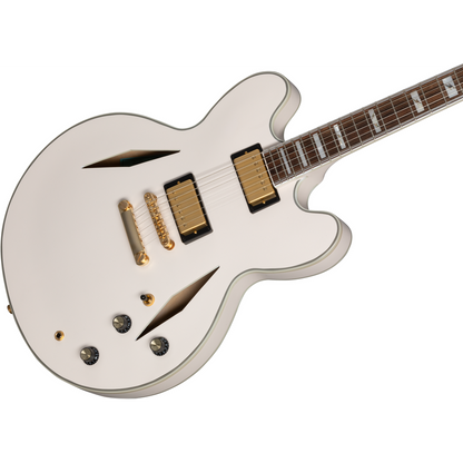 Epiphone Emily Wolfe "White Wolfe" Sheraton Aged Bone White (Including EpiLite Case)