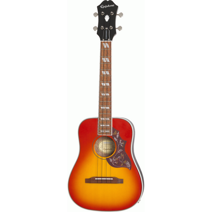 Epiphone Hummingbird Acoustic/Electric Tenor Ukulele Faded Cherry Sunburst (Including Gig Bag)