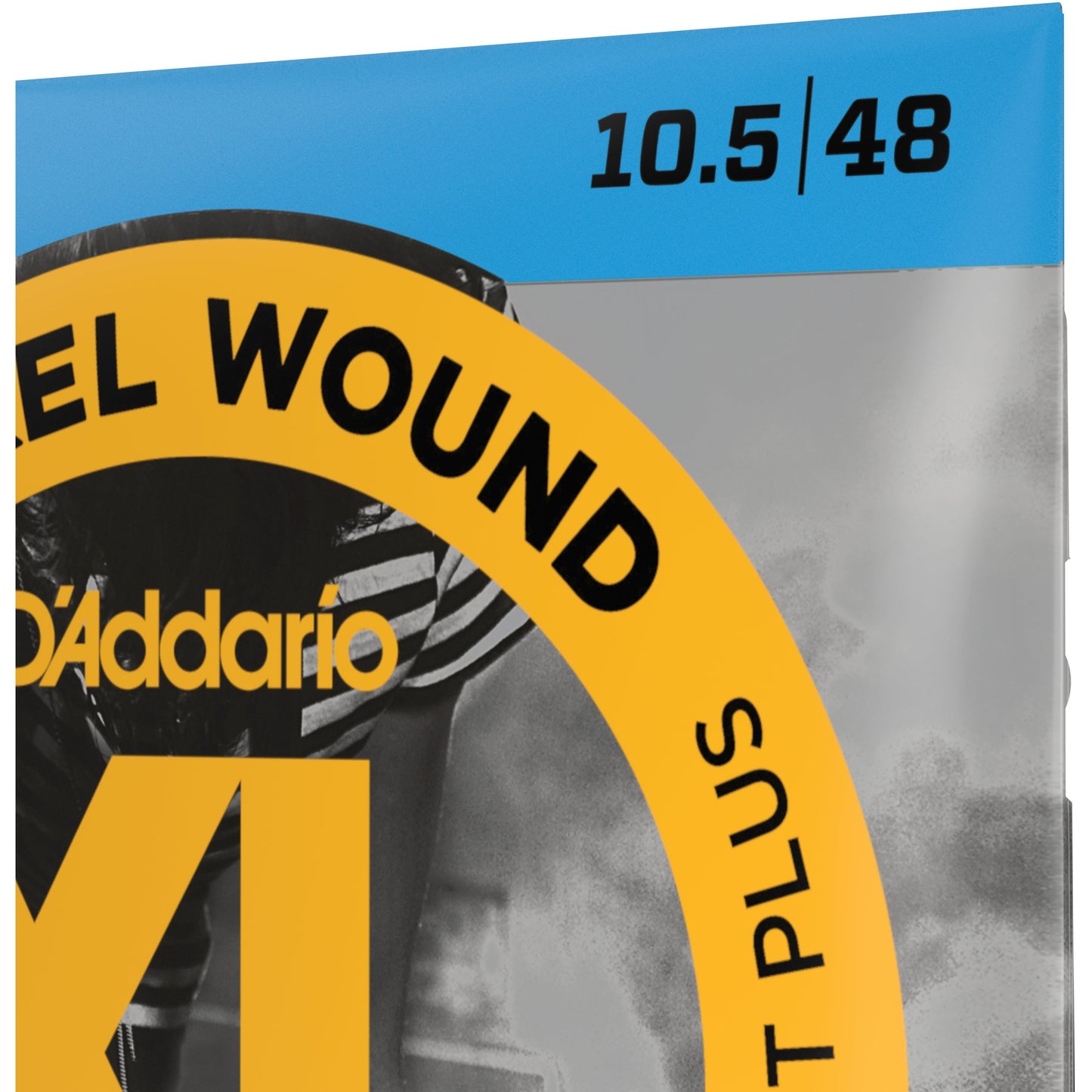 D'Addario EXL110+ Nickel Wound Electric Guitar Strings, Regular Light Plus, 10.5-48