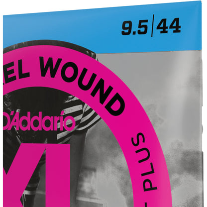 D'Addario EXL120+ Nickel Wound Electric Guitar Strings, Super Light Plus, 9.5-44