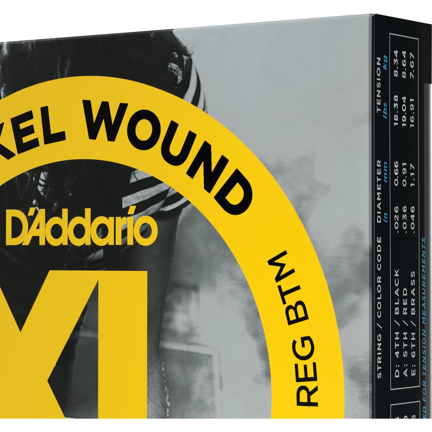 D'Addario EXL125-3D Nickel Wound Electric Guitar Strings, Super Light Top/Regular Bottom, 09-46, 3 Sets