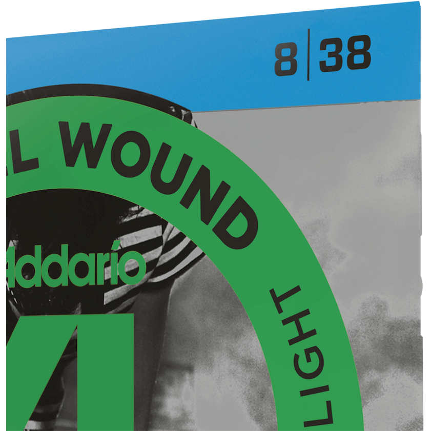 D'Addario XL Nickel Wound Electric Guitar Strings – Extra Super Light – 8-38