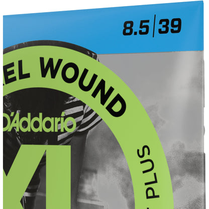 D'Addario EXL130+ Nickel Wound Electric Guitar Strings, Extra-Super Light Plus, 8.5-39