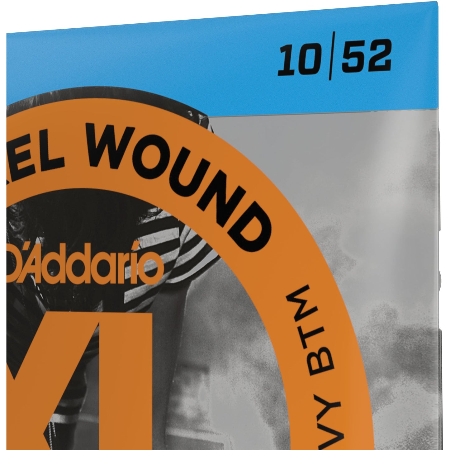 D'Addario EXL140 Nickel Wound Electric Guitar Strings, Light Top/Heavy Bottom, 10-52