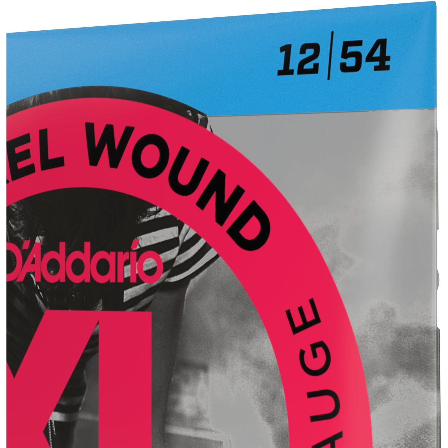 D'Addario EXL145 Nickel Wound Electric Guitar Strings, Heavy, 12-54 with Plain Steel 3rd